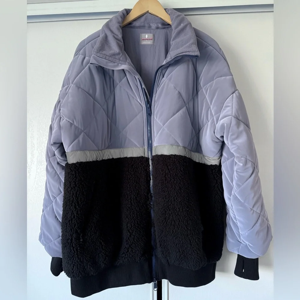 NWOT Free People Movement quilted puffer jacket Sz L❄️ - Picture 3 of 16